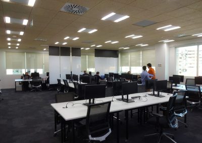 tabiques móviles tabiexpert paneles colgantes oficina