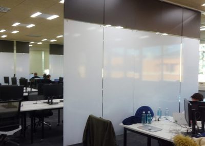 tabiques móviles tabiexpert paneles colgantes oficina