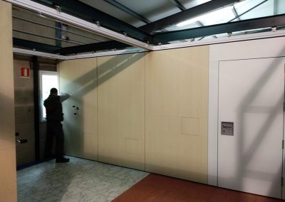 tabiques móviles tabiexpert proyecto tx-especiales campo de entrenamiento