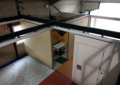 tabiques móviles tabiexpert proyecto tx-especiales campo de entrenamiento