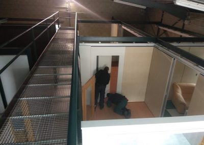 tabiques móviles tabiexpert proyecto tx-especiales campo de entrenamiento