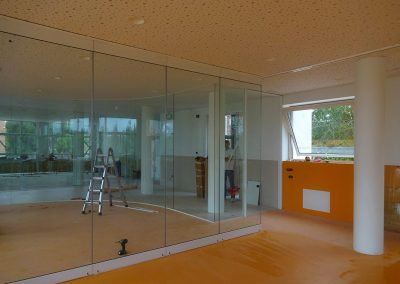 tabiques móviles tabiexpert proyecto tx-tabiglass colegio ave maria