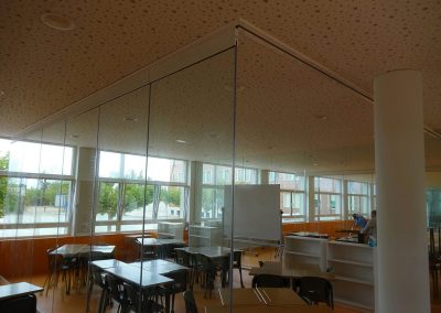 tabiques móviles tabiexpert proyecto tx-tabiglass colegio ave maria