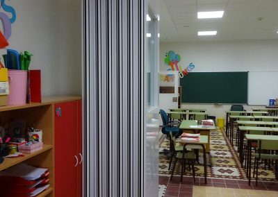 tabiques móviles tabiexpert proyecto tx-107 colegio jesus maestro