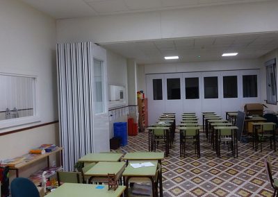 tabiques móviles tabiexpert proyecto tx-107 colegio jesus maestro