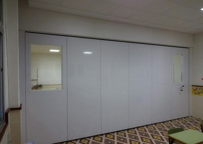 tabiques móviles tabiexpert proyecto tx-107 colegio jesus maestro