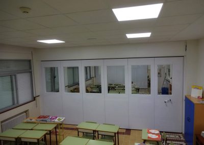 tabiques móviles tabiexpert proyecto tx-107 colegio jesus maestro