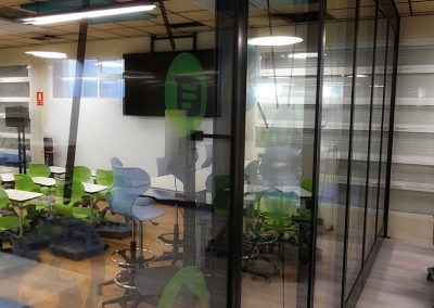 tabiques móviles tabiexpert proyecto tx-tabiglass facultad de educacion