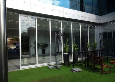 tabiques móviles tabiexpert proyecto tx-60 glass hotel nuevo madrid