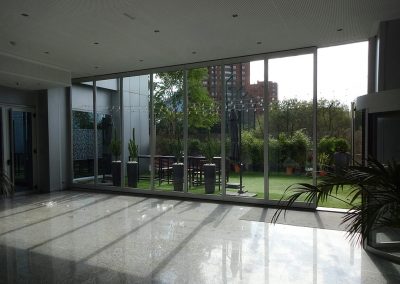 tabiques móviles tabiexpert proyecto tx-60 glass hotel nuevo madrid