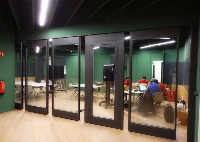 tabiques móviles tabiexpert proyecto tx-87 glass tx-107 loom house salamanca