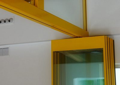 tabiques móviles tabiexpert proyecto tx-87 glass escuelas montesori