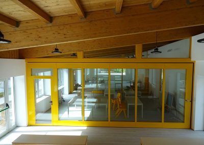 tabiques móviles tabiexpert proyecto tx-87 glass escuelas montesori