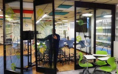 TX-87.ACOUSTICGLASS en la famosa Hiperaula de la UCM