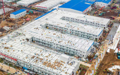 Arquitectura efímera y rápida para el coronavirus