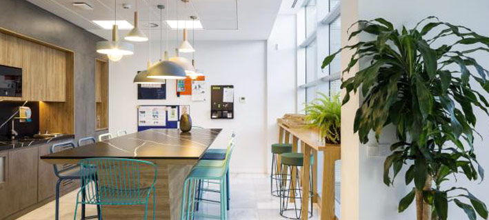 TABIEXPERT TX-110 en el palacete de Moreno Benítez, sede de las oficinas de Intu, certificadas con el Well GOLD