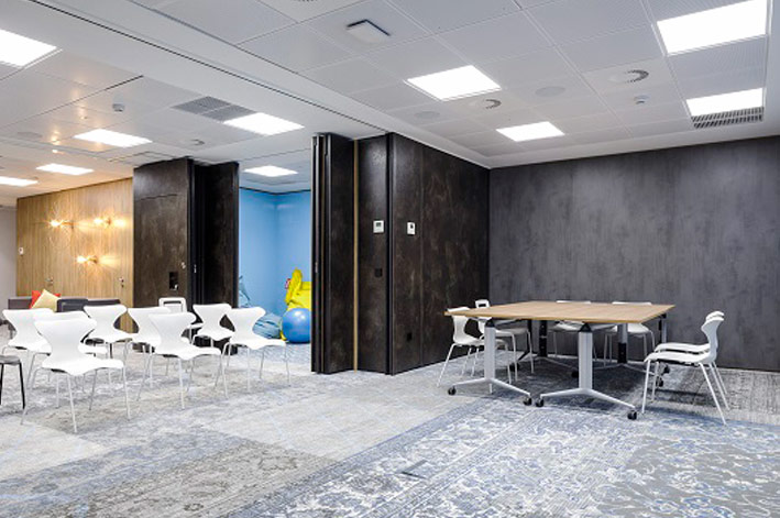 TABIEXPERT TX-110 en el palacete de Moreno Benítez, sede de las oficinas de Intu, certificadas con el Well GOLD