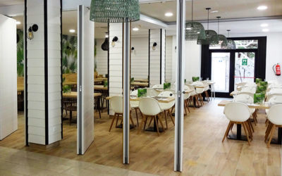 Buffets de hotel, más versátiles y funcionales con tabiques móviles