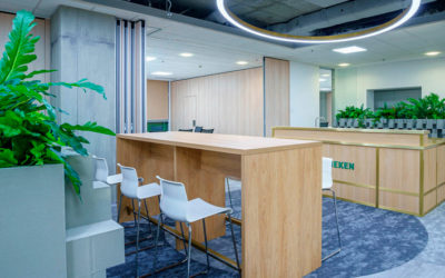 Aumenta la productividad con tabiques móviles para oficinas