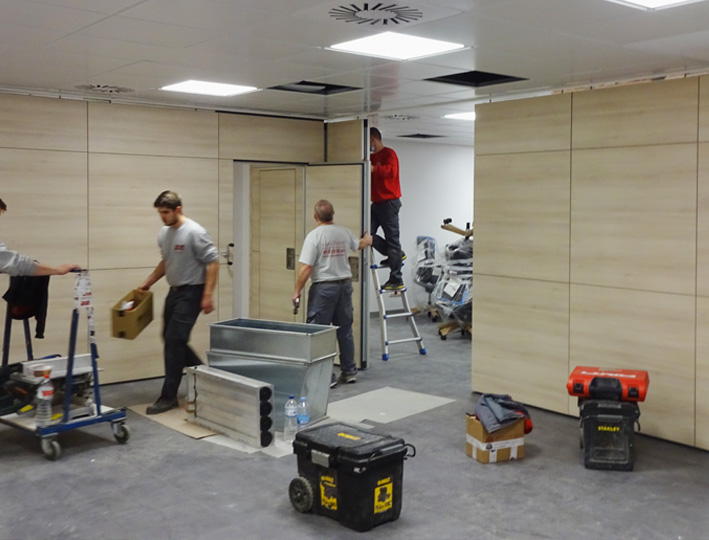 Eficiencia energética mediante tabiques móviles: la tendencia en interiorismo