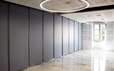 Tabiques móviles modernos: flexibilidad, diseño y tecnología