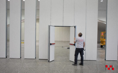 Tabiques móviles para eventos: flexibilidad y funcionalidad en cualquier espacio